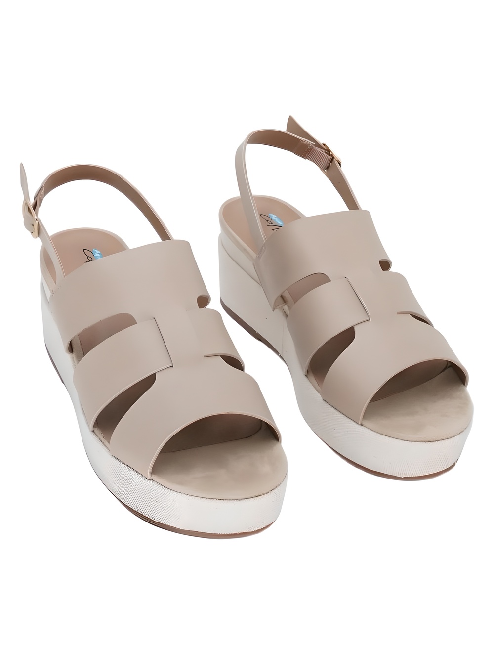 Aqua College Nadi Womens Sand Waterproof Slingback Wedge Size 10 - Picture 1 of 6